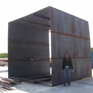 cassero del plinto gru